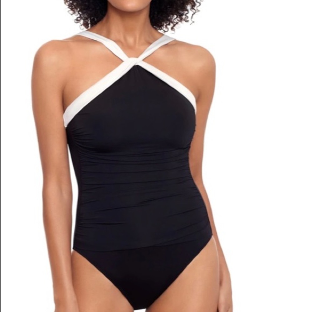 LAUREN Ralph Lauren swimwear slimming fit